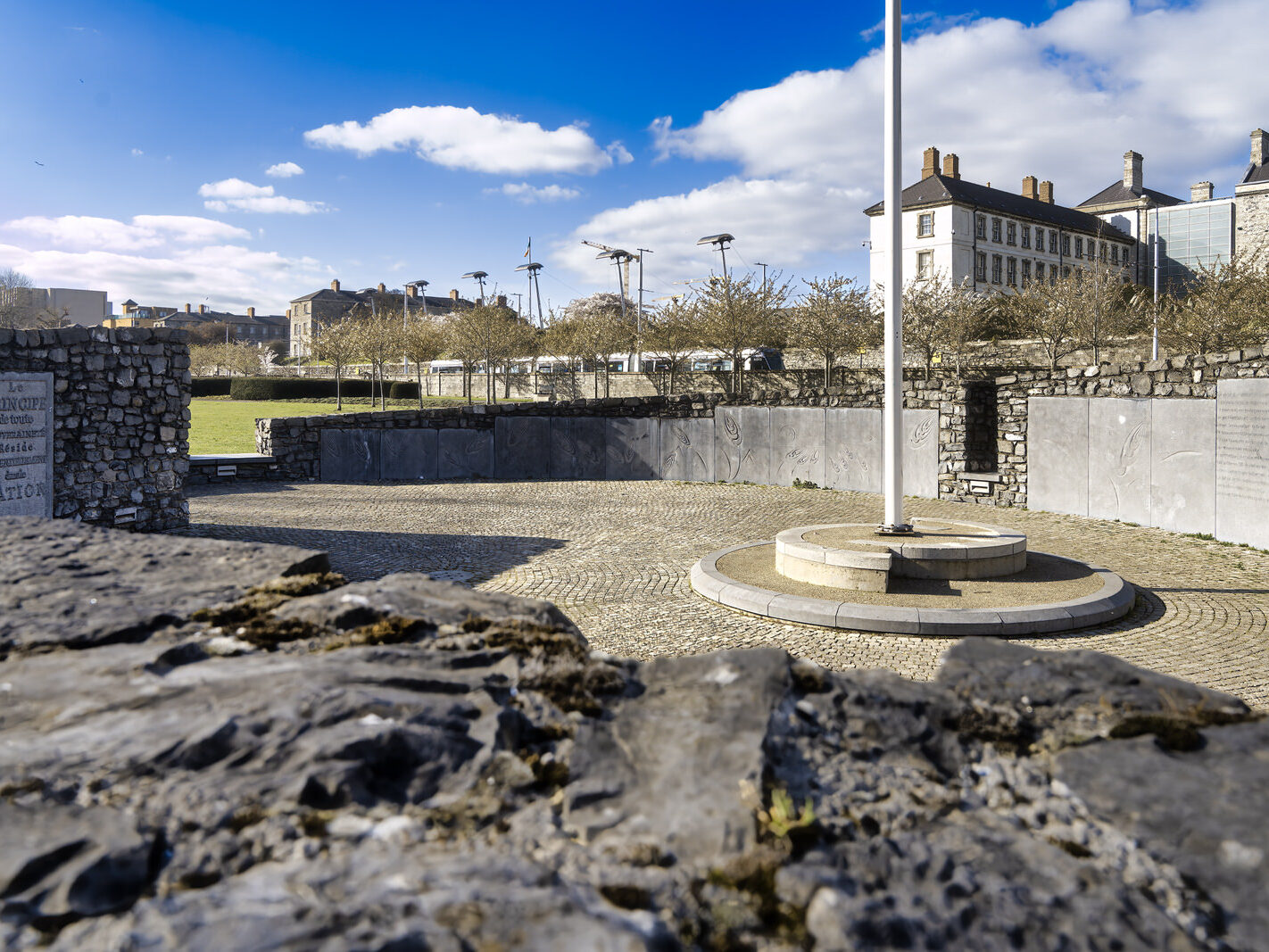 THE CROPPIES ACRE MEMORIAL PARK [AT THE MUSEUM LUAS TRAM STOP ON BENBURB STREET]-248746-1