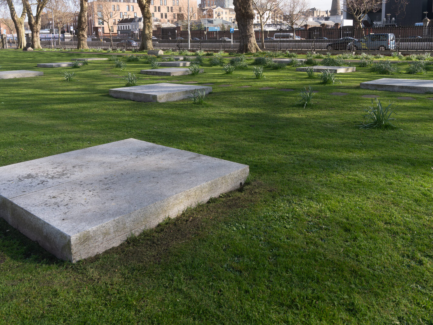 THE CROPPIES ACRE MEMORIAL PARK [AT THE MUSEUM LUAS TRAM STOP ON BENBURB STREET]-248754-1