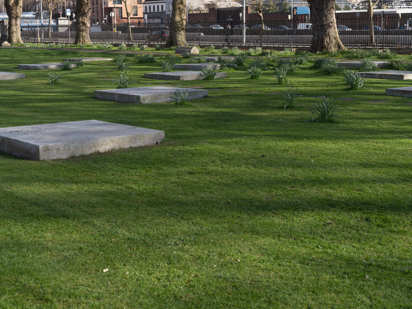 THE CROPPIES ACRE MEMORIAL PARK [AT THE MUSEUM LUAS TRAM STOP ON BENBURB STREET]-248756-1