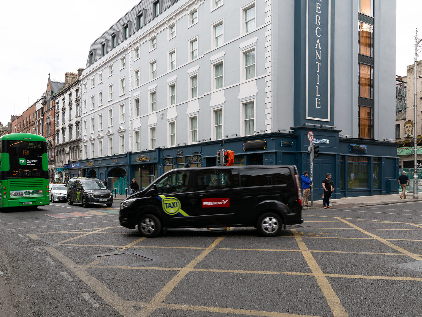THE MERCANTILE HOTEL IS ABOUT TO REOPEN [THE EXTENSION AND RESTORATION APPEARS TO BE COMPLETE]-249673-1