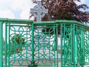 MANCHESTER MARTYRS MEMORIAL Within the hallowed grounds of Mount St. Lawrence Cemetery, amidst the weathered headstones and solemn monuments, stands...