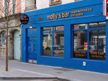 MOLLY'S BAR FRANCIS STREET Molly's Bar, located at 101-103 Francis Street in Dublin 8, occupies a pivotal position within The Liberties, a...