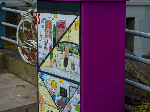 GHOST BIKE MEMORIAL This memorial has caused some confusion as it is commonly described aa being located at "Charlemont Bridge (now Emmet...