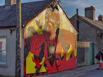 Mural By Marie Balbinot From Brazil