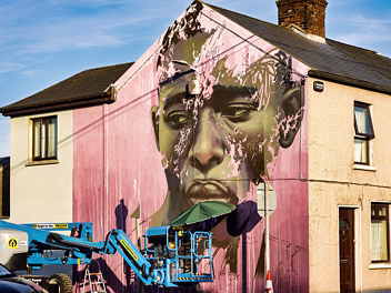 ONE MURAL REPLACED ANOTHER