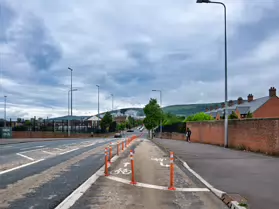 GROSVENOR STREET AND THE IMPACT OF BELFAST GRAND CENTRAL STATION [PHOTOGRAPHED MAY 2025]-251881-1