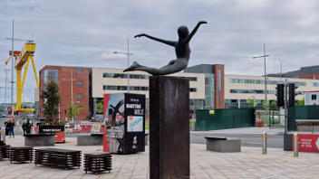TITANICA BY ROWAN GILLESPIE The artwork draws profound inspiration from the traditional figureheads that once adorned the prows of sailing ships,...