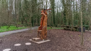 BELIEVE IN MAGIC Discover the story behind the "Those who don't believe in magic will never find it" wood carving at Stormont Estate....