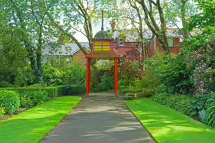 CHINESE PAGODA AT THE BOTANIC GARDENS [BELFAST 2017]-235400-1 CHINESE PAGODA