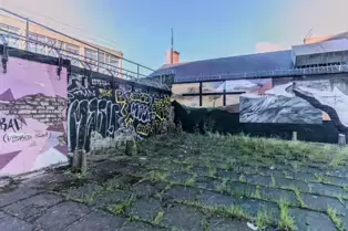 DERELICT SITE NEAR THE RAMADA ENCORE HOTEL [GREAT PATRICK STREET AREA MAY 2017]-235559-1 DERELICT SITE