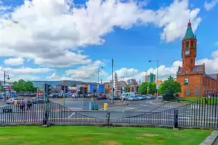 FORMER ORMEAU BAKERY IN BELFAST CLOSED ABOUT 20 YEARS AGO [NOW AN APARTMENT BLOCK]-235393-1 FORMER ORMEAU BAKERY IN BELFAST
