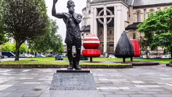 BUOY PARK The collection of maritime buoys that I photographed in 2017 was at the time located in Cathedral Gardens, an area in...