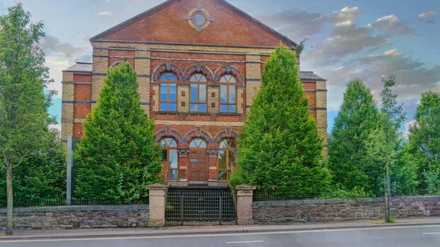 WAS MCCLURE DEPARTMENT STORE This attractive building at the junction of McClure Street and Ormeau Road, formerly known as McClure's Department...