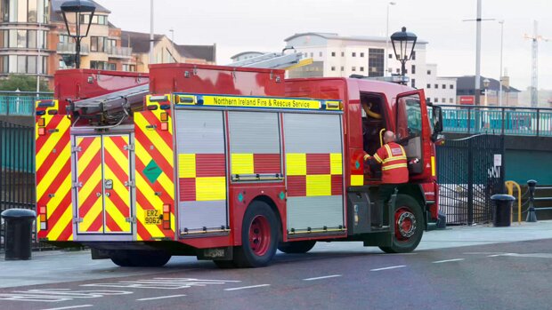 VOLVO FIRE ENGINE The Volvo FM-330 SRT SRP (Specialist Rescue Pump) with registration number ERZ-9062, built by Browns, and call sign...