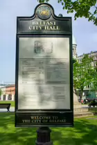 A VISIT TO CITY HALL BELFAST IN MAY 2011 [PORTRAIT FORMAT]-233173-1