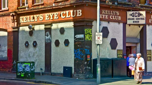 KELLY'S EYE CLUB The name "Kelly's Eye" is a term used in bingo to refer to the number one.