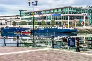 THE RIVER LAGAN - WATER FRONT AREA OF BELFAST-14-1