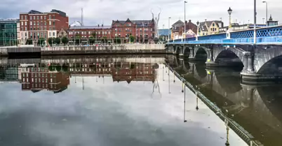 THE RIVER LAGAN - WATER FRONT AREA OF BELFAST-16-1