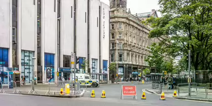 THE QUEEN WAS IN TOWN [WHILE I WAS PHOTOGRAPHING BELFAST CITY IN JUNE 2014]-233109-1