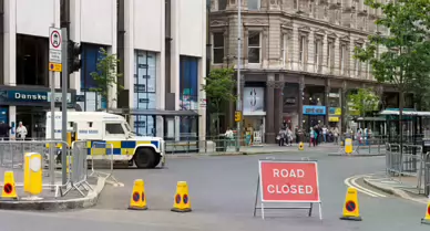 THE QUEEN WAS IN TOWN [WHILE I WAS PHOTOGRAPHING BELFAST CITY IN JUNE 2014]-233110-1