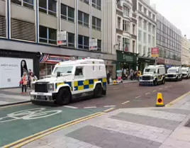 THE QUEEN WAS IN TOWN [WHILE I WAS PHOTOGRAPHING BELFAST CITY IN JUNE 2014]-233117-1