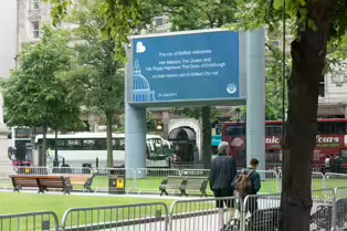 THE QUEEN WAS IN TOWN [WHILE I WAS PHOTOGRAPHING BELFAST CITY IN JUNE 2014]-233126-1