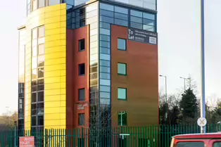 QUAY GATE HOUSE IS VERY MUCH A YELLOW BUILDING [LOCATED IN BELFAST AND WAS COMPLETED IN 2000]-232894-1