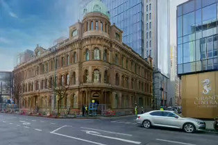 THE EWART BUILDING AS IT WAS IN 2022 [BEDFORD STREET - FRANKLIN STREET - McCLINTOCK STREET IN BELFAST]-232900-1
