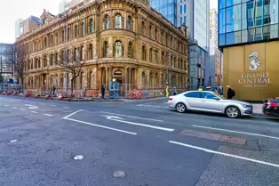 THE EWART BUILDING AS IT WAS IN 2022 [BEDFORD STREET - FRANKLIN STREET - McCLINTOCK STREET IN BELFAST]-232901-1