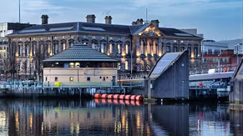 LAGAN WEIR AND QUEENS QUAY