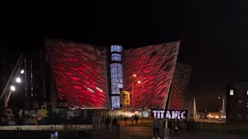 TITANIC AT NIGHT