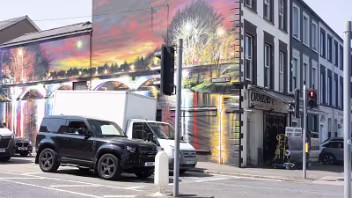 MURAL AT 135 ORMEAU ROAD