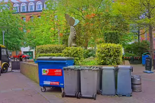 AMELIA STREET AND BLACKSTAFF SQUARE [THIS SCULPTURE KNOWN AS REGENERATION HAS BEEN REMOVED]-232959-1