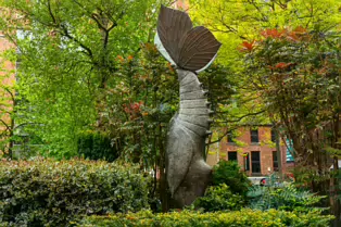 AMELIA STREET AND BLACKSTAFF SQUARE [THIS SCULPTURE KNOWN AS REGENERATION HAS BEEN REMOVED]-232960-1