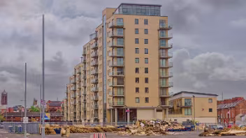 LOTS OF WOOD VICTORIA PLACE APARTMENT BLOCK WELLWOOD STREET - SANDY ROW AREA
