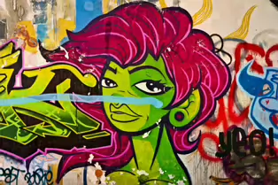 EXAMPLES OF STREET ART [LANYON PLACE UNDER THE EAST BRIDGE MAY 2011]-233229-1 SONY DSC
