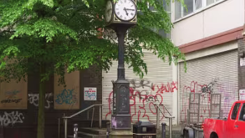 WHERE IS THE CLOCK