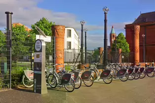 THE GASWORKS ON CROMAC STREET [BELFAST BIKES DOCKING 3907 MAY 2015]-232955-1