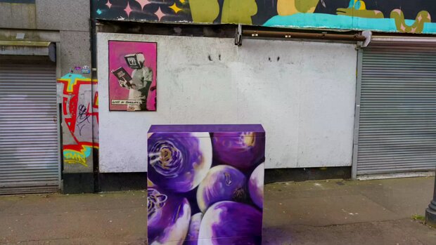 PAINT-A-BOX STREET ART RANDOM IMAGES FROM MY MARCH 2022 VISIT