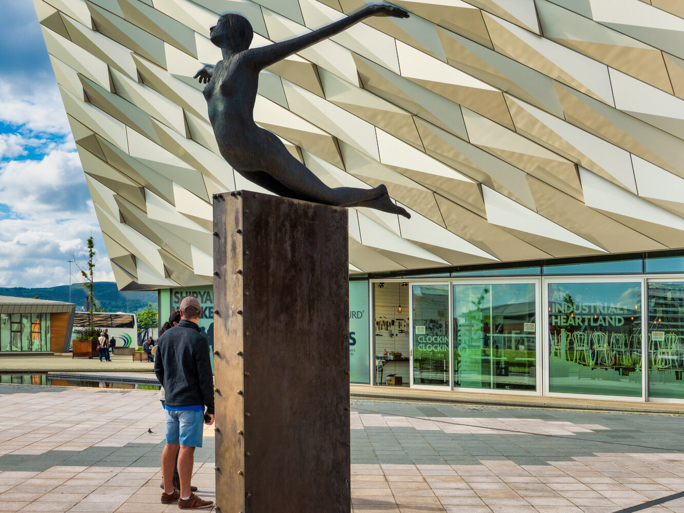 TITANICA IS A SCULPTURE BY ROWAN GILLESPIE [TITANIC BELFAST VISITOR ATTRACTION]-251603-1