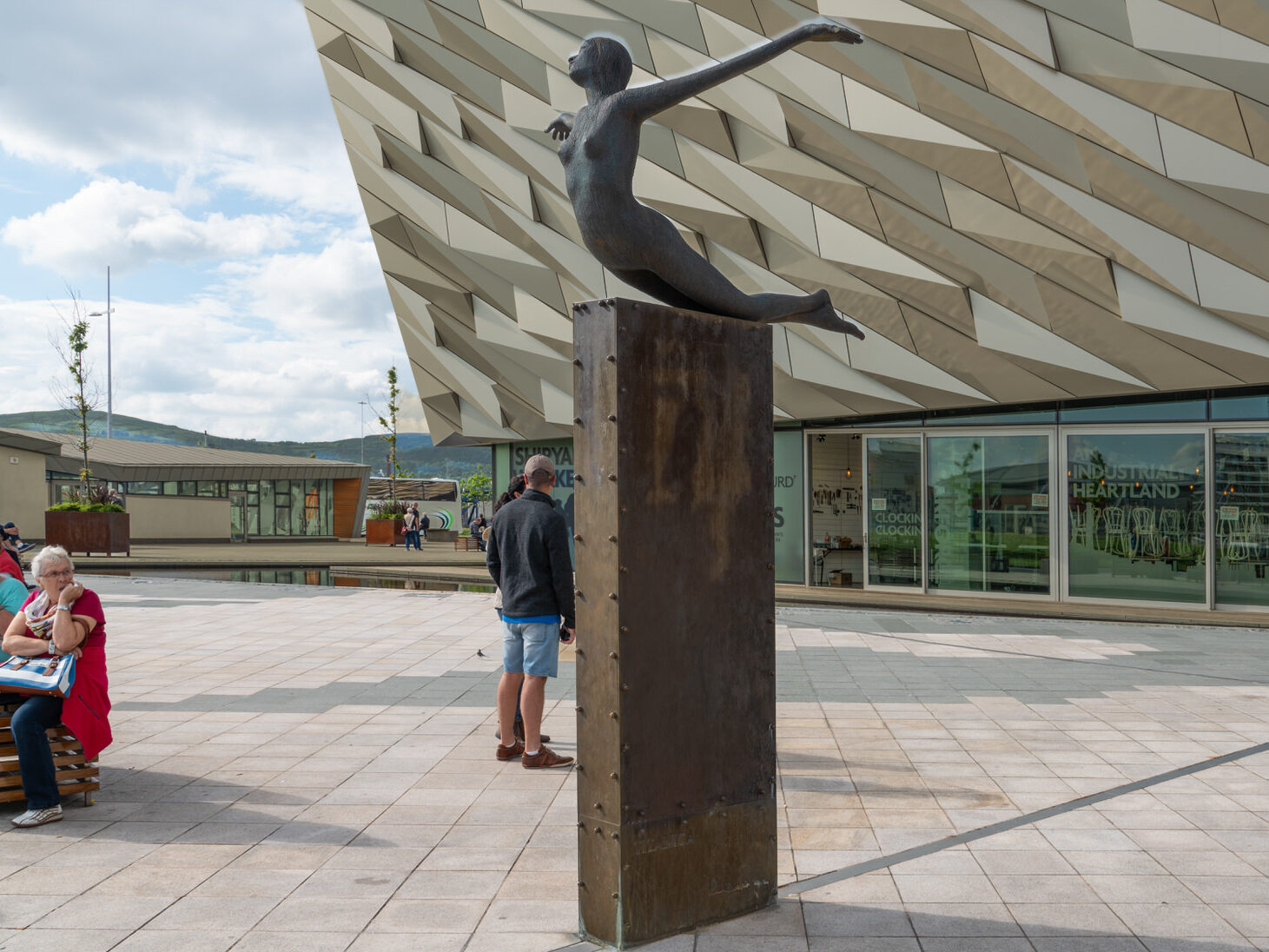 TITANICA IS A SCULPTURE BY ROWAN GILLESPIE [TITANIC BELFAST VISITOR ATTRACTION]-251604-1