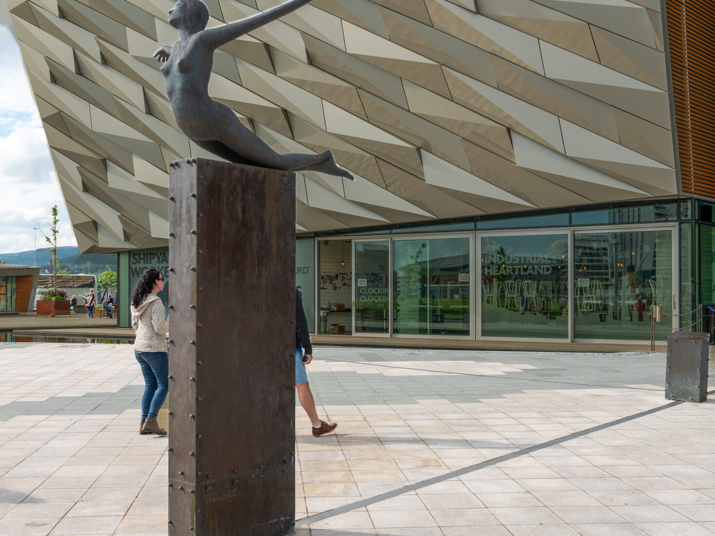 TITANICA IS A SCULPTURE BY ROWAN GILLESPIE [TITANIC BELFAST VISITOR ATTRACTION]-251605-1