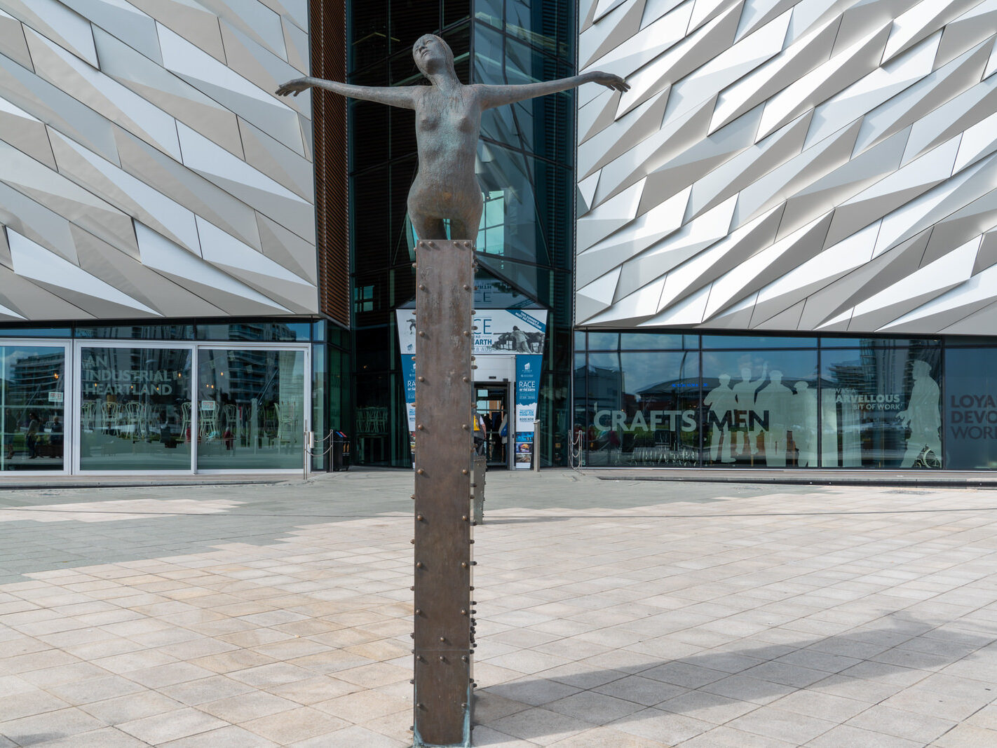 TITANICA IS A SCULPTURE BY ROWAN GILLESPIE [TITANIC BELFAST VISITOR ATTRACTION]-251606-1