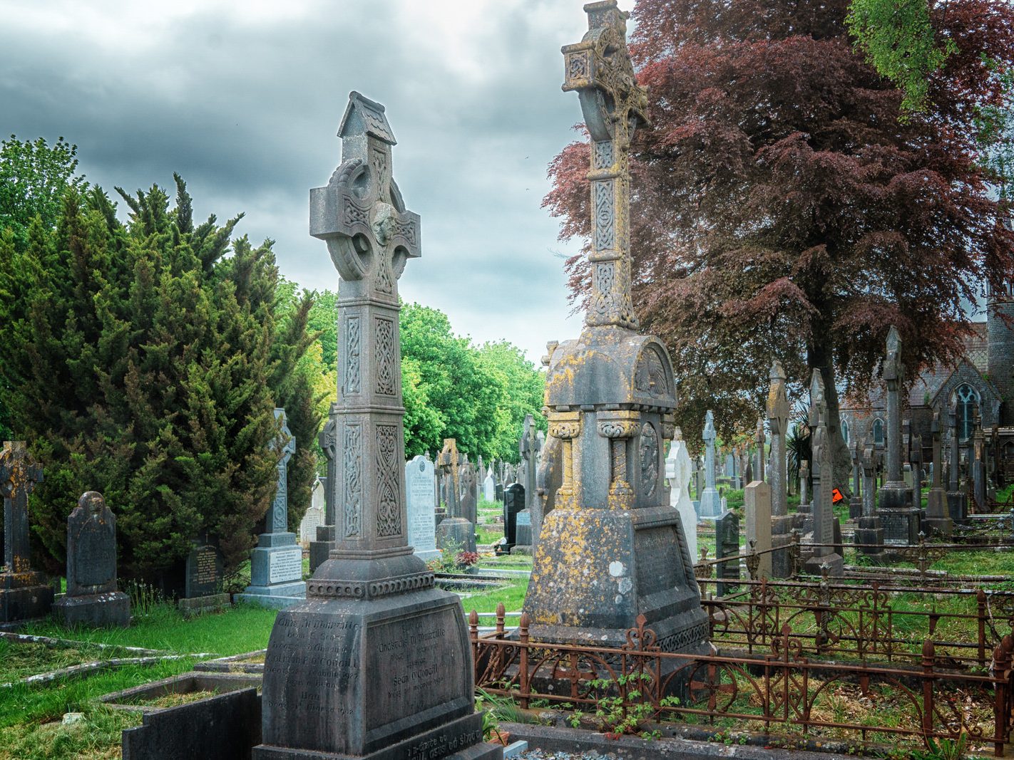 EXAMPLES OF THE CELTIC CROSS [ST. FINBARR'S CEMETERY IN CORK CITY] 004