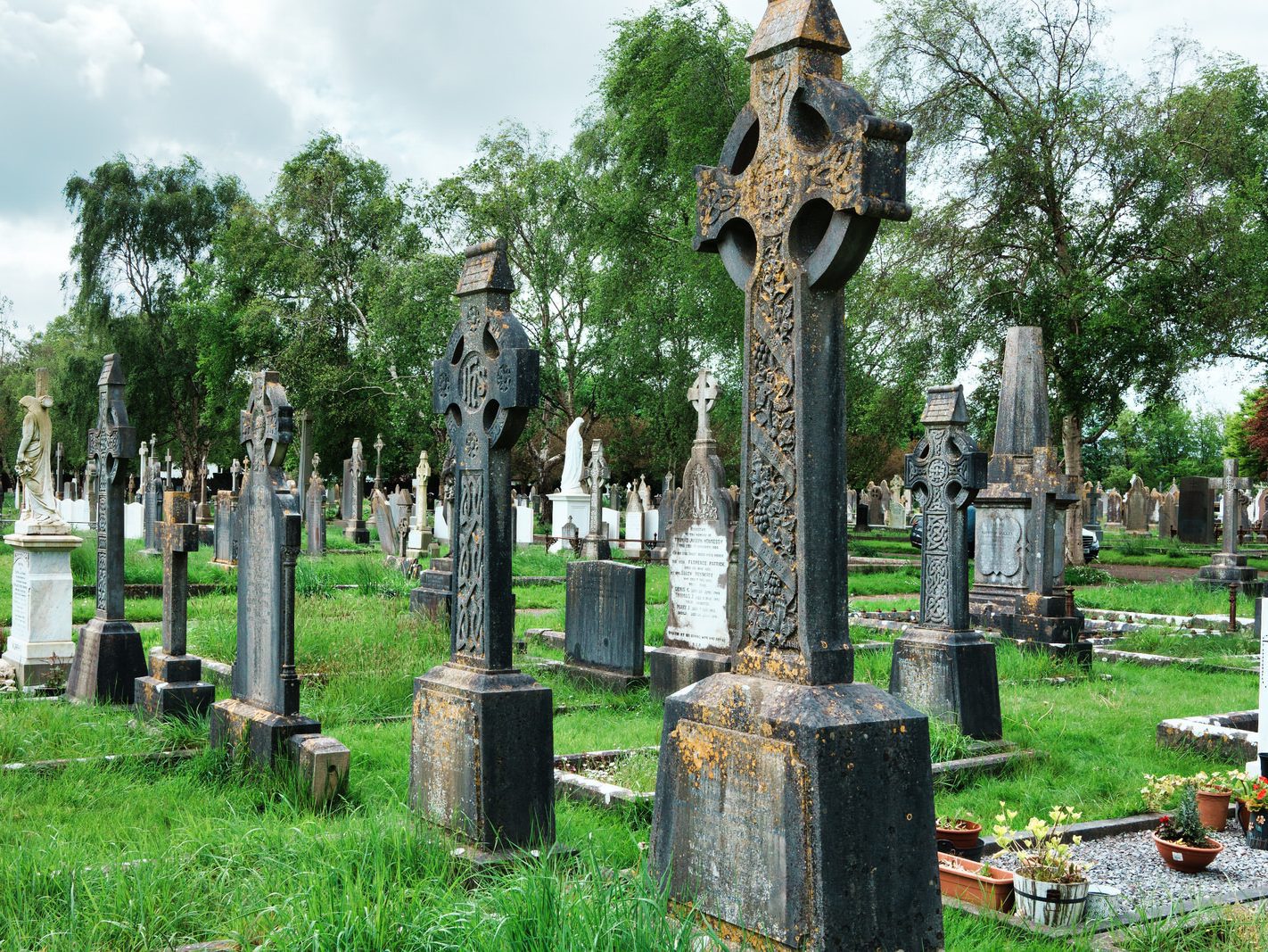 EXAMPLES OF THE CELTIC CROSS [ST. FINBARR'S CEMETERY IN CORK CITY] 007