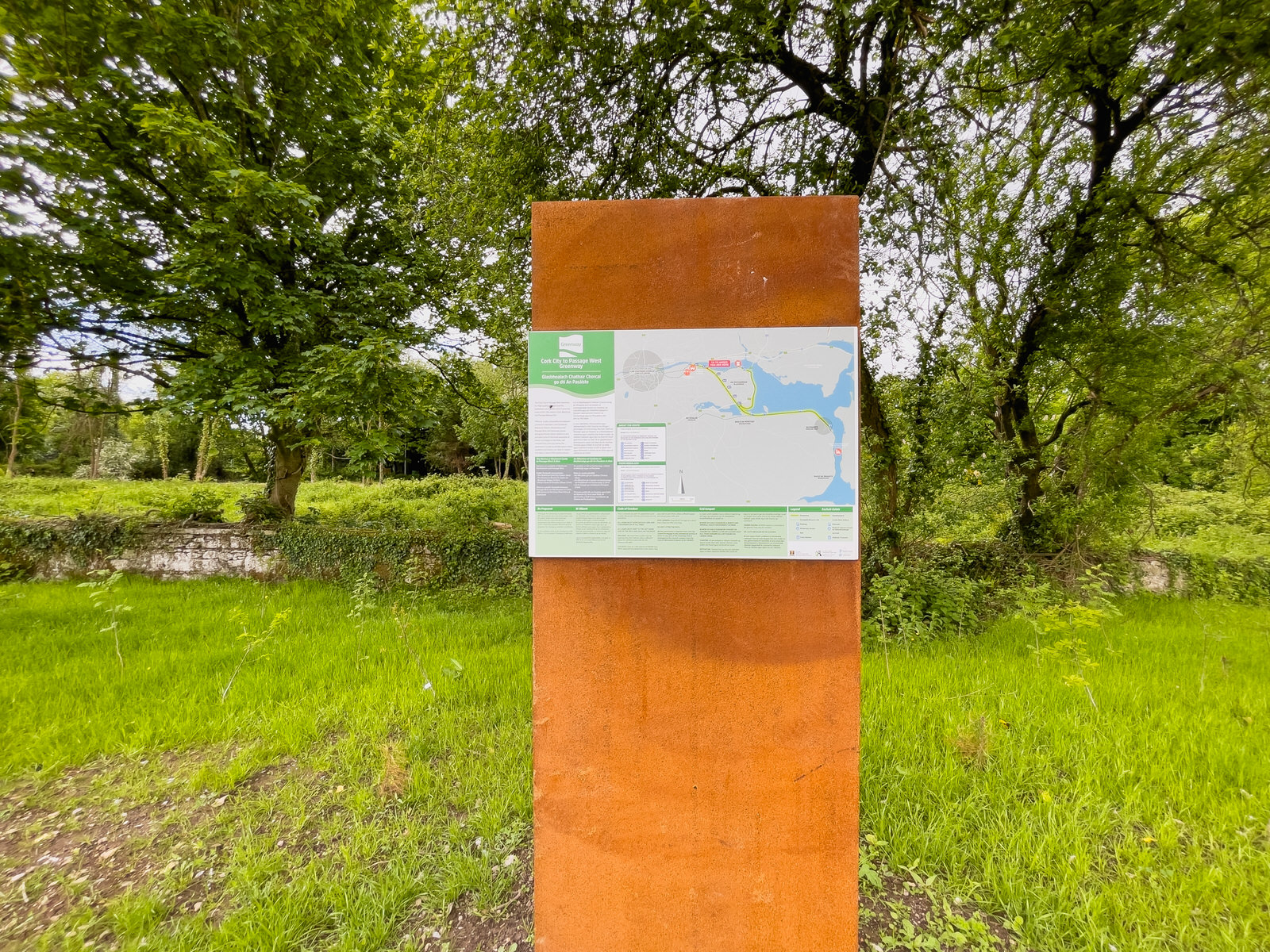HOLLAND PARK IN CORK HAS CHANGED SINCE MY LAST VISIT [CORK CITY TO PASSAGE WEST GREENWAY] 006
