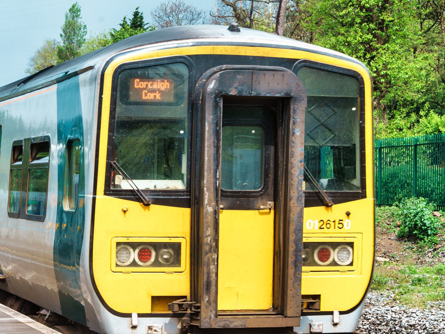 RAILWAY STATION AT RUSHBROOKE IN CORK [CORK TO COBH LINE] 024
