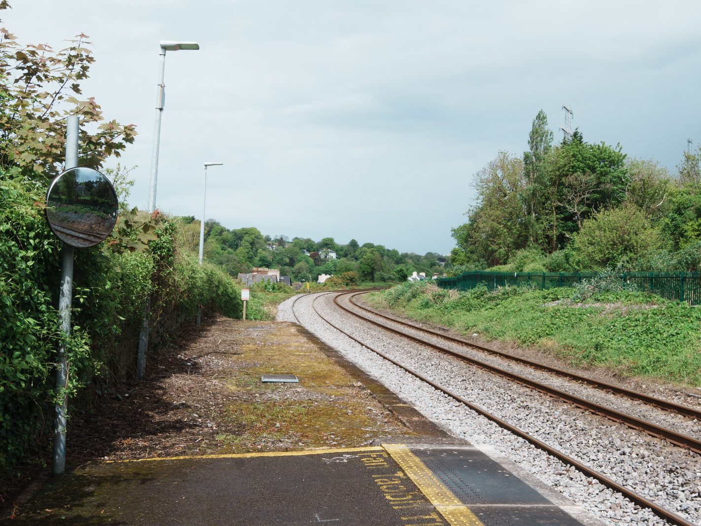 RAILWAY STATION AT RUSHBROOKE IN CORK [CORK TO COBH LINE] 007