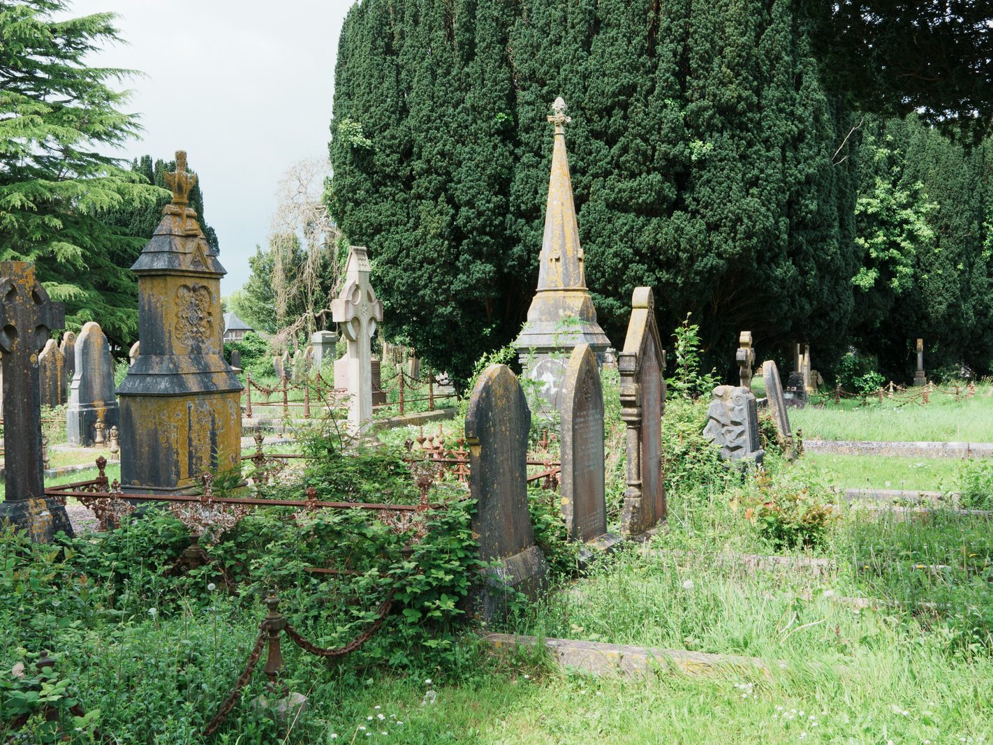 ST LUKE'S CHURCH OF IRELAND GRAVEYARD IN DOUGLAS COUNTY CORK [EXAMPLES OF OBELISKS] 007