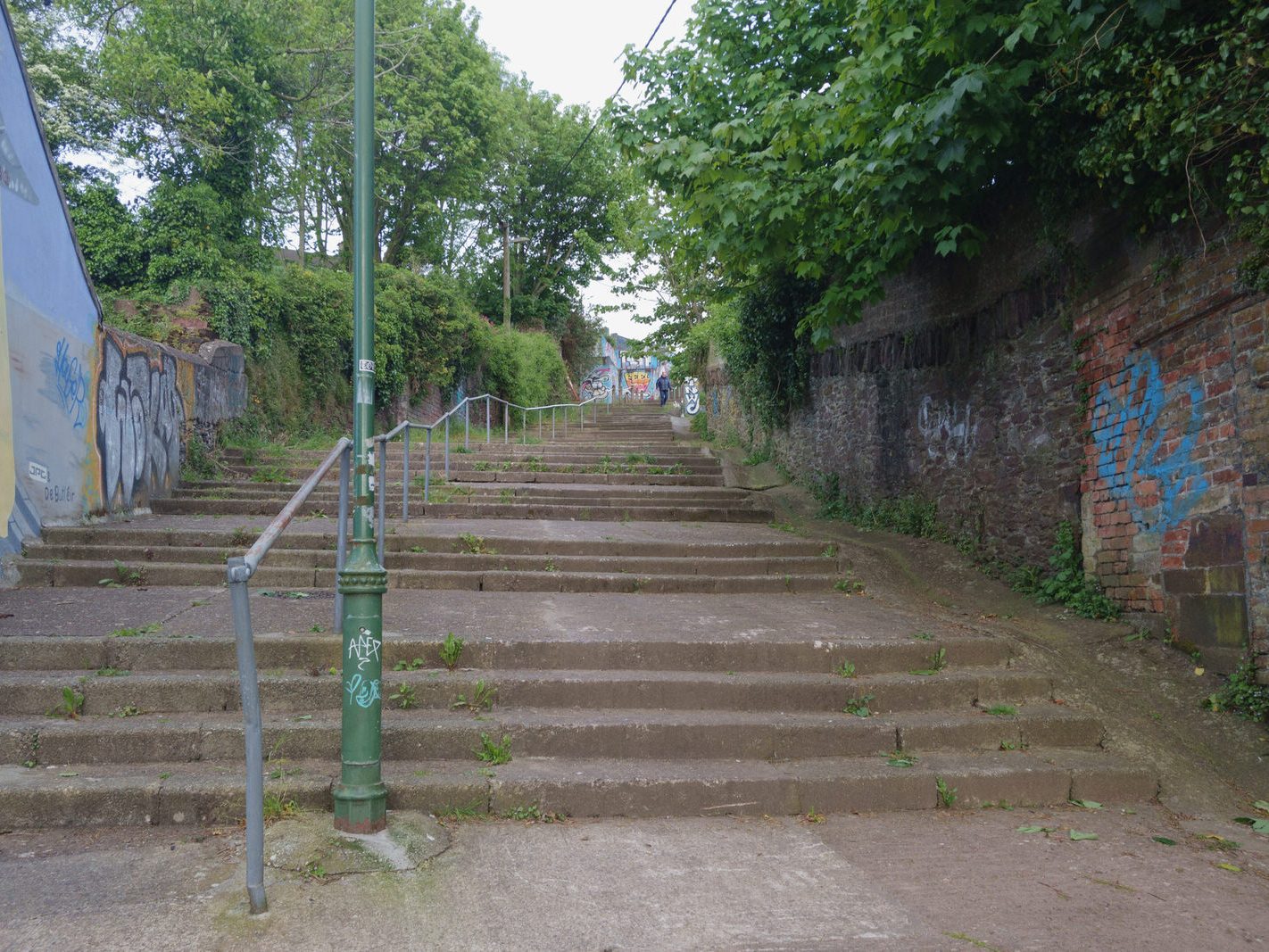 THE FEVER HOSPITAL STEPS CONNECTING LEITRIM STREET TO SHANDON COURT [ALSO VIEWS FROM RICHMOND HILL] 023